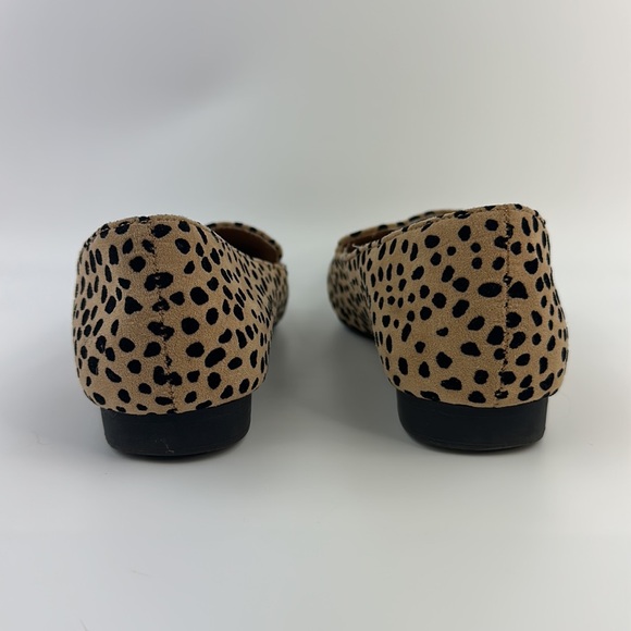Qupid Leopard Cut-out Pointed Flat size 7 - Picture 4 of 7